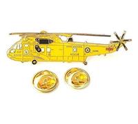 RAF Royal Air Force Seaking Side View Enamel Lapel Pin Badge
