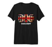 RAF Shawbury Vintage Distressed Jack Flag Air Force Premium T-Shirt