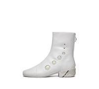 Raf Simons circle detail boots - White 41-42