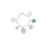 Raf Simons medaillon-pendant bracelet - Silver One Size