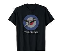 RAF Tornado Bomber GR1 GR3 GR4 F3 Roundel T Shirt T-Shirt, Men, Black, Medium
