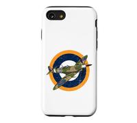 RAF UK Military Spitfire WW2 Fighter Plane British Legend Case for iPhone SE (2020) / 7/8