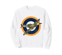 RAF UK Military Spitfire WW2 Fighter Plane British Legend Sweatshirt