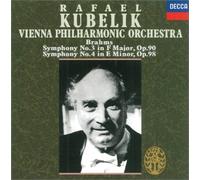 Rafael Kubelik & Vienna Po - Brahms: Symphony No. 3 & 4