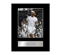 Rafael Nadal Signed Mounted Photo Display #1 Autographed Gift Picture Print