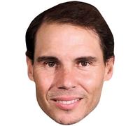 Rafael Nadal (Stubble) Celebrity Mask, Flat Card Face, Fancy Dress Mask