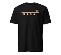 Rafael Nadal T-Shirt | Sport | Tennis | Padel | Gift | Birthday | Nadal Tshirt | Rafael Nadal | Rafael Nadal T-Shirt | Rafael Nadal T-Shirt, Black, L