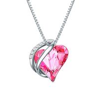 Rafaela Donata Womens Female Embellished with Swarovski crystals Necklace Silver Sterling - Size 45cm
