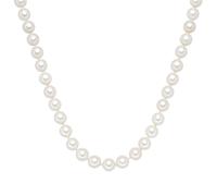 Rafaela Donata Womens Female Shell pearl(s) Necklace - White Sterling Silver - Size 65 cm