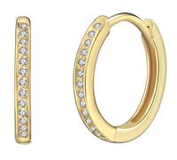 Rafaela Donata Womens Female Sterling Silver Earring - Gold - One Size