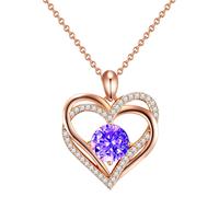Rafaela Donata Womens Female Sterling Silver Necklace - Rose Gold - Size 40cm