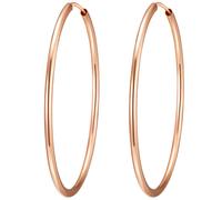 Rafaela Donata Womens Hoop earring sterling silver rose gold - One Size