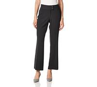 Rafaella Women's Petite Curvy Fit Length Gaberdine Trouser Dress Pants, Short Inseam Graphite, 12