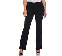 Rafaella Women's Soft Crepe Modern Fit Dress Pants, Navy, 20