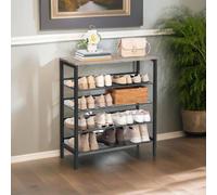 Rafaelo Mobilia 5-Tier Shoe Rack Greige