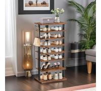 Rafaelo Mobilia 8 Tier Wide Shoe Rack