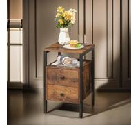 Rafaelo Mobilia Bedside Table with 2 Drawers