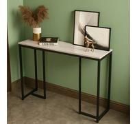 Rafaelo Mobilia Faux Marble Console Sofa End Table