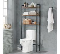 Rafaelo Mobilia Over Toilet Storage Unit in Brown Rafaelo Mobilia Brown