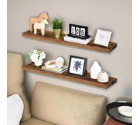 Rafaelo Mobilia Set of 2 Floating Shelves 100cm wide