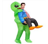 Rafalacy Inflatable Dinosaur Costume, Blow Up Alien Costume, Halloween Fancy Dress