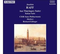 RAFF/EDLINGER/CSSR STATE ORCHESTRA: AUS THURINGEN/ITALIAN SUITE - CD