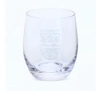 Rafferty Irish Family Crest Tumbler - Dartington Crystal - Diamond Drag Engraving