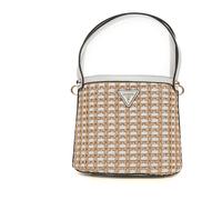 Raffia Bag with Top Handle - female - Guess - Handbags - Beige - ONE SIZE - Bags ONE SIZE