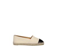 Raffia Espadrilles with Leather Insert - female - Castañer - Espadrilles - Beige - 4 UK - Shoes 4 UK