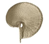 Raffia Hand Fan - Hand Woven Palm Raffia Fans Decoration | Palm Fan | Raffia Fans Straw Fans Wedding Favors for Weddings, Program