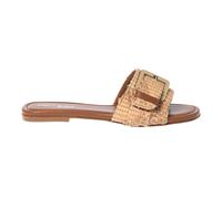 Raffia Mule - female - Baldinini - Sliders - Beige - 6 UK - Shoes 6 UK