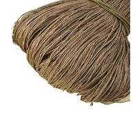 Raffia Paper Ribbon, 600 Meter 500g Raffia Straw Yarn Multicolor for Hand Knit Crochet Hat Bag Basket DIY(5)