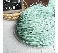 Raffia Paper Ribbon, 600 Meter 500g Raffia Straw Yarn Multicolor for Knitting Crochet Hats Bags DIY Projects(25)