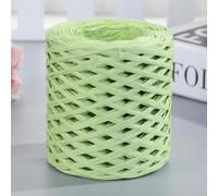 Raffia Paper Ribbon, Raffia Yarn Paper Rope 200m Multicolor for Hand Knitting DIY Craft Packaging Crochet(3)