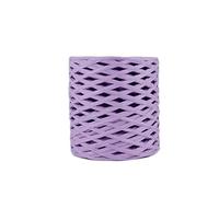Raffia Straw Yarn， Raffia Straw Yarn 200 m Roll Multicolor for DIY Crochet Hats Bags Cushions(Purple)
