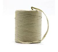 Raffia Straw Yarn， Raffia Yarn Multicolor for Hand Crochet and Handknitting 2 mm Thickness 180 m Roll(Matcha Green)