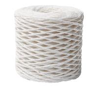 Raffia String - Nastro In Carta Opaca Colore Naturale Con Trama Intrecciata, Filo Per Cappelli E Borse Da Spiaggia | Nastro Decorativo Per Regali Fai Da Te, Giocattoli E Progetti Creativi Di Artigiana