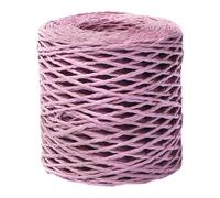 Raffia String - Nastro In Carta Opaca Colore Naturale Con Trama Intrecciata, Filo Per Cappelli E Borse Da Spiaggia | Nastro Decorativo Per Regali Fai Da Te, Giocattoli E Progetti Creativi Di Artigiana
