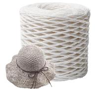 Raffia String - Wrapping Paper Natural Raffia Ribbon | Hook Hat Wire and DIY Making for Gift Wrapping, Beach Bag, Craft Project, Toy and DIY Decoration