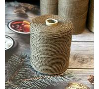 Raffia Yarn Straw Paper Natural Linen Fiber for Crochet Crafts Hand Knitting Material Summer Hat Handbag Purse Blanket Basket