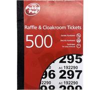 Raffle & Clockroom Tickets 1-500 Single (Ref:RAF500)