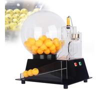 Raffle Drum Electric Lottery Ball Machine with 60 Balls - Random Selection Device for Entertainment Venues, Shopping Malls, and Supermarkets