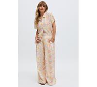 Raffya Women's Matisse Wide Leg Patchwork Floral Print Trouser In Multi | Size: 12 Raffya Multicolor 12