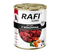 Rafi Classic Complete Wet Food with Beef for Adult Dogs 1x1240g