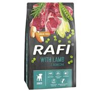 Rafi High-Protein Junior Dry Dog Food - Omega-3 & Omega-6 Fatty Acids for Shiny Coats & Strong Muscles, Ingredients for Junior Dogs of All Breeds (Lamb, 3kg)