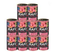 Rafi Junior Complete Dog Food Veal for Puppies & Young Dogs 10 x 400g Cans