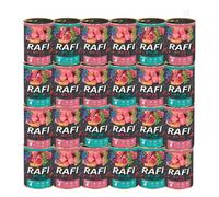 Rafi Junior Complete Dog Food Mix for Puppies & Young Dogs 24 x 400g Cans