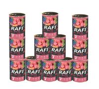 Rafi Junior Complete Wet Dog Food Veal Grain Free Puppies & Young Dogs 12 x 400g Cans