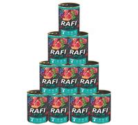 Rafi Junior Wet Dog Food Lamb Puppy & Young Dog Complete Recipe 10 X 400G Cans