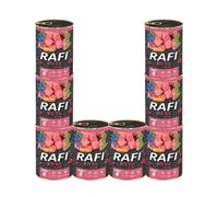 Rafi Junior Wet Dog Food Veal Puppy & Young Dog Complete Recipe 8 X 400G Cans